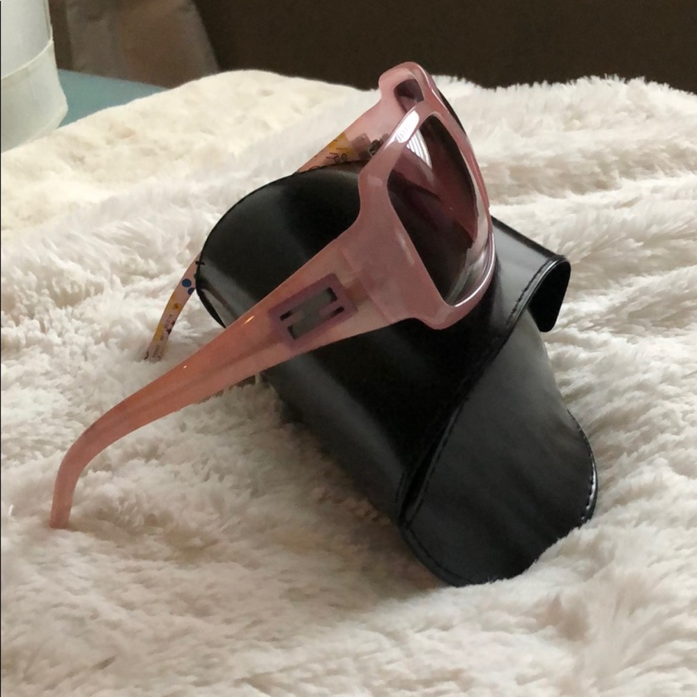 Pink Fendi sunglasses